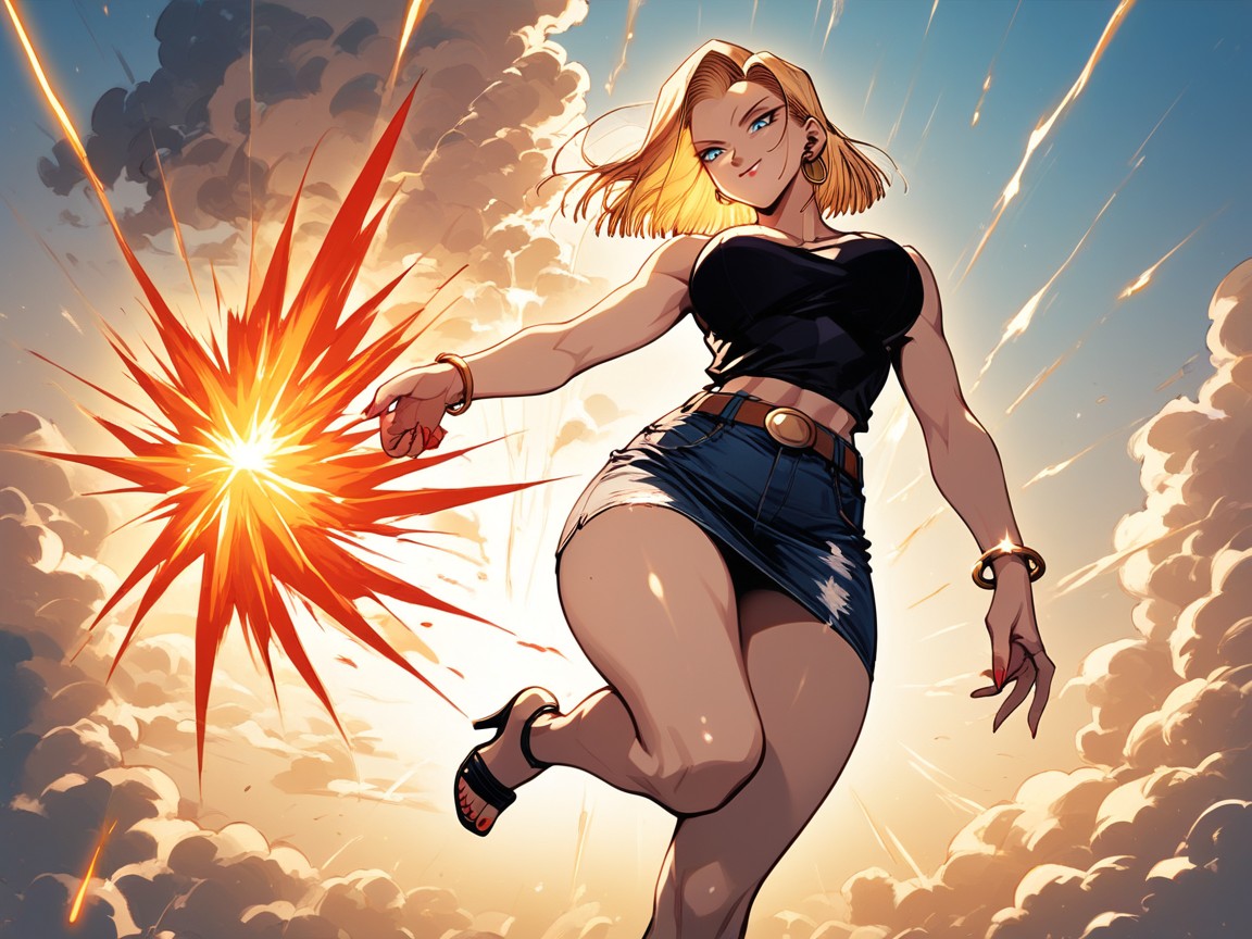 Ultra Detailed, Flying In Forward Motion, Powering Up Hentai AI Porn
