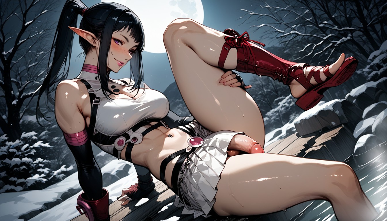 Purple Eyes, 1 Person, 25+ Hentai AI Porn