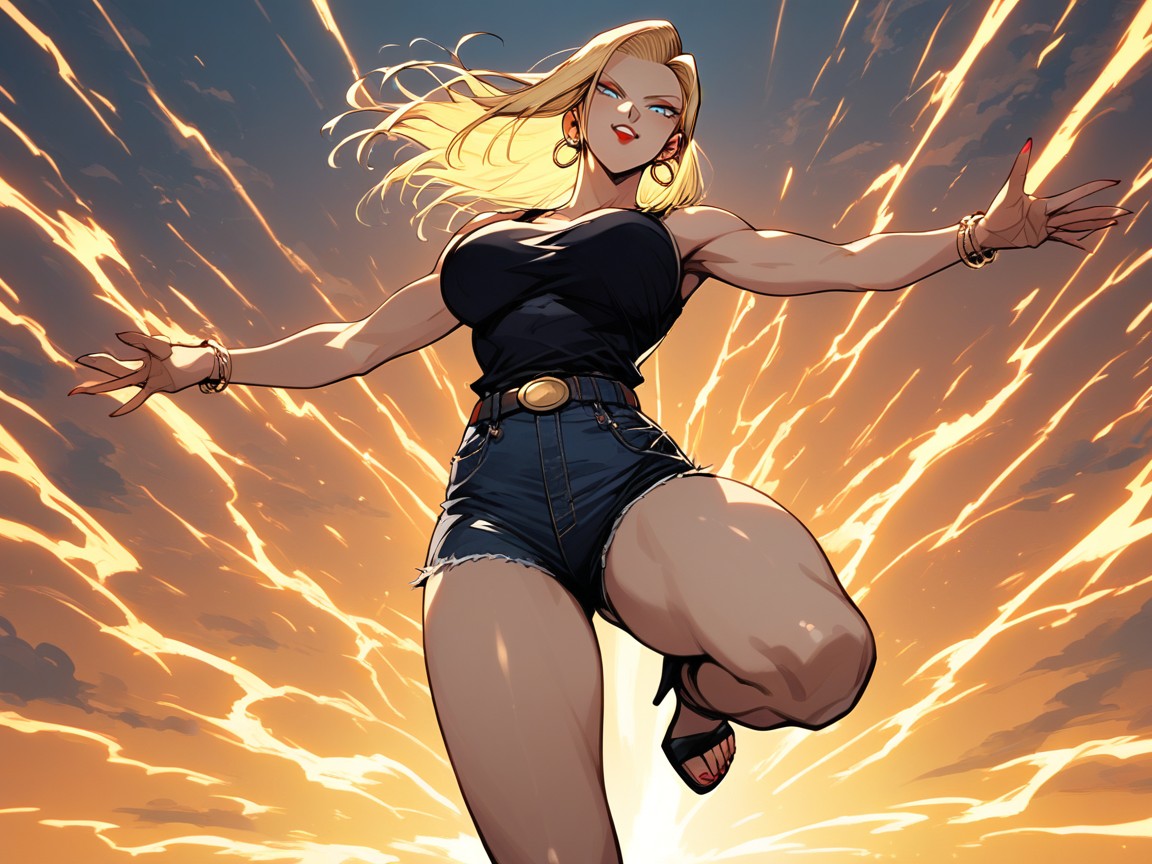 Perfect Image, Blonde Hair, Detailed Face Hentai AI Porn