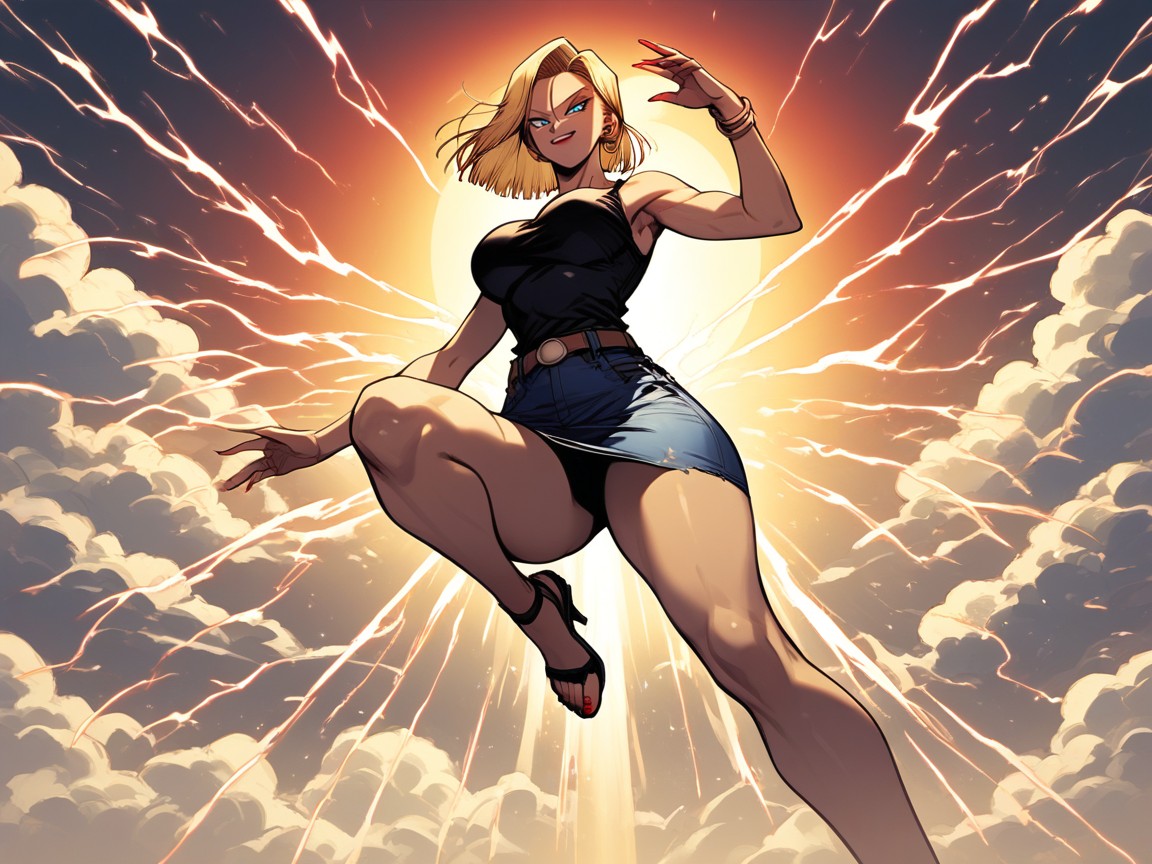 Blonde Hair, Speed Blur, Ultra Detailed Hentai AI Porn