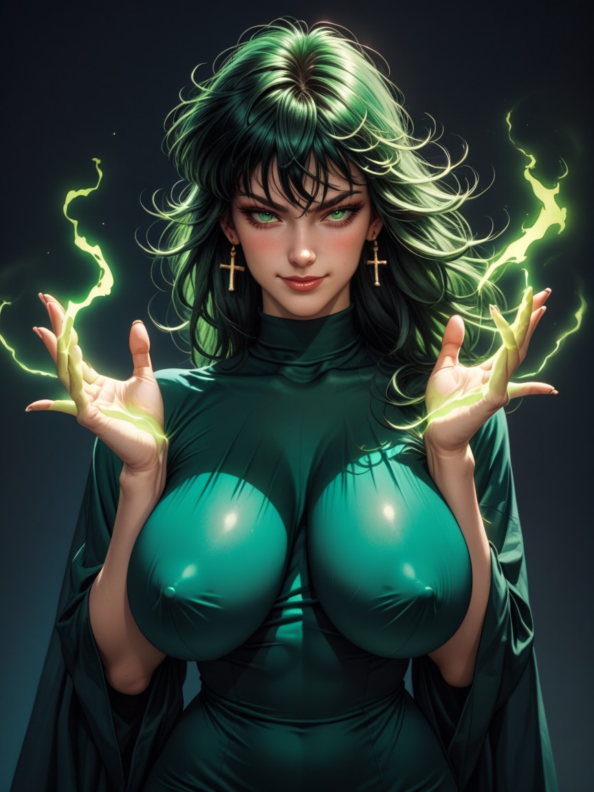 Arms Up, Horny, Erect Nipples Hentai AI Porn