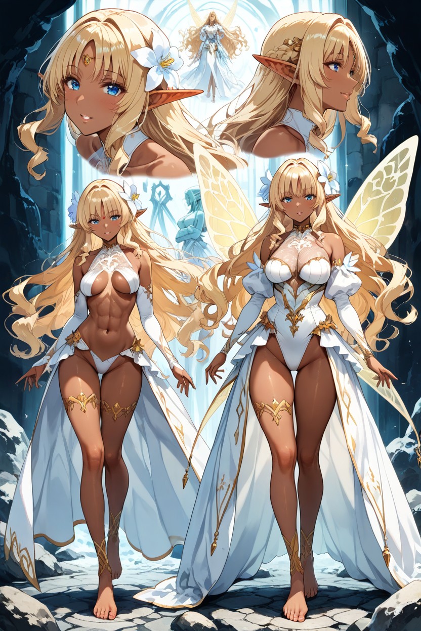 Same Character Proportions And Outfits, Masterful Aesthetic, Small Breasts Hentai AI Porn