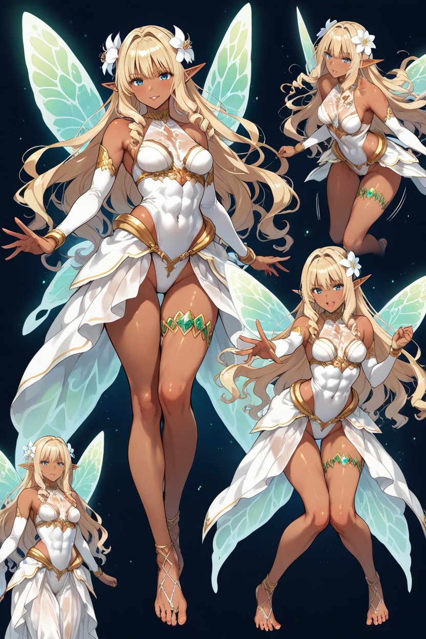 Masterfully Smooth And Refine Faces, Insanely Dynamic Poses, Full Lips Hentai AI Porn