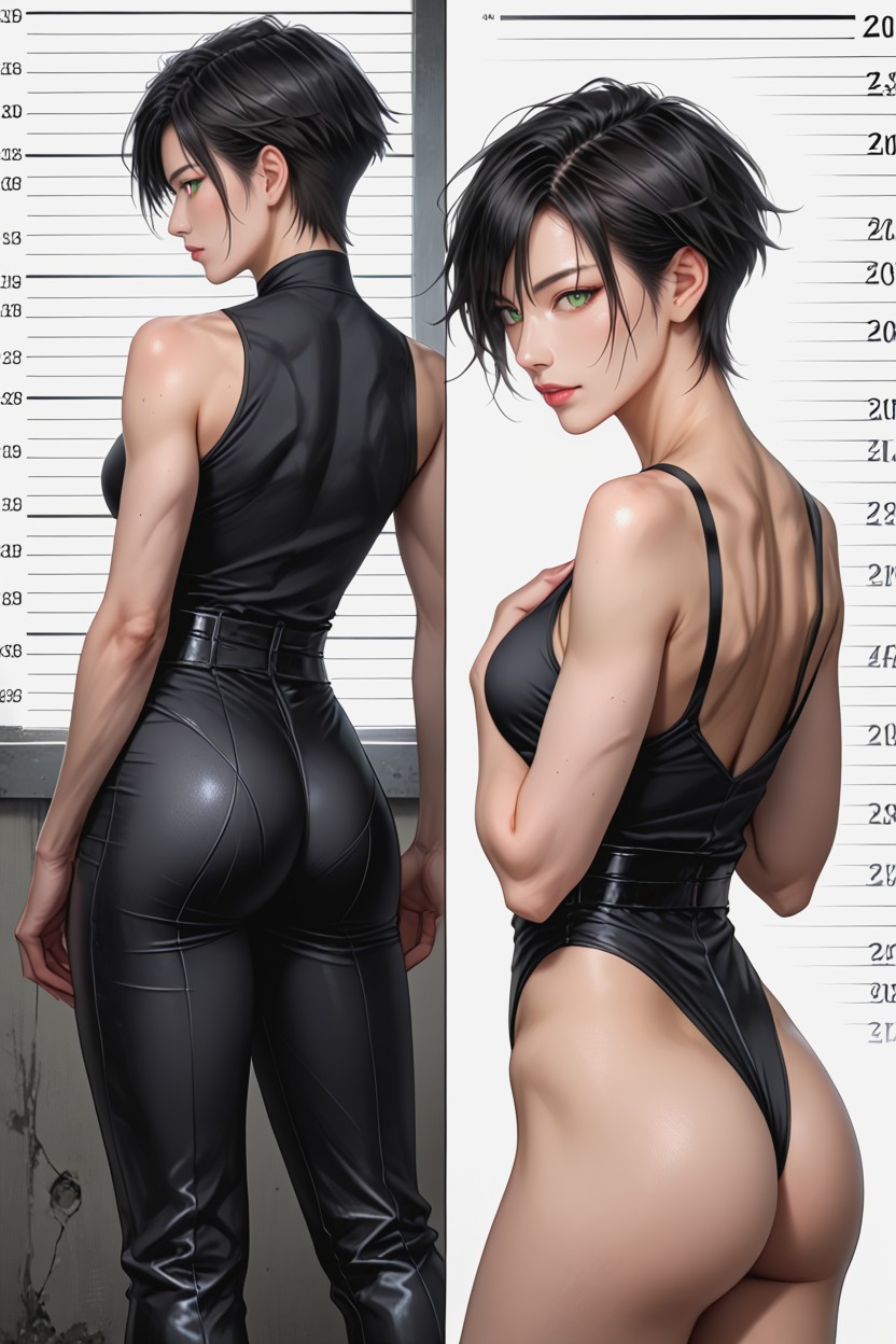 Multiple Views, Standing, Detailed Body Hentai AI Porn