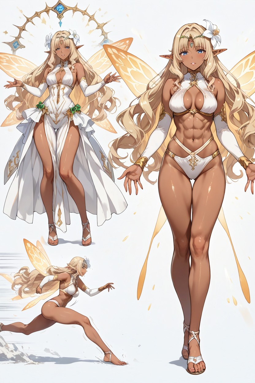 Same Character Proportions And Outfits, Masterfully Smooth And Refine Faces, Panic Hentai AI Porn