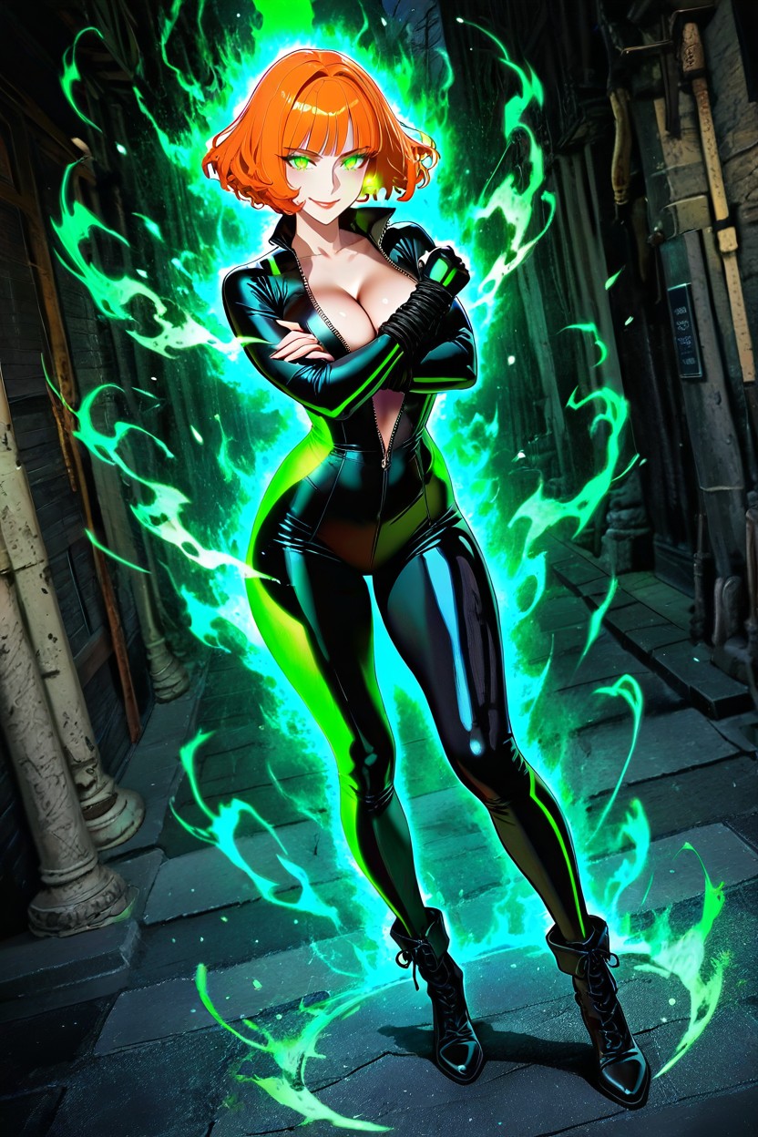 Sensual, Hourglass Figure, High Resolution Hentai AI Porn