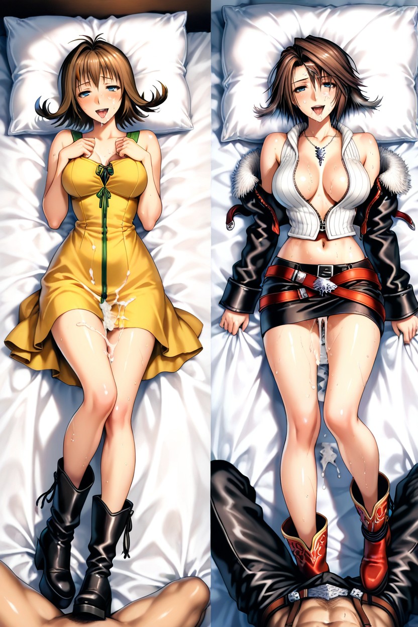 Cum On Belly, Medium Breast, Smile Hentai AI Porn