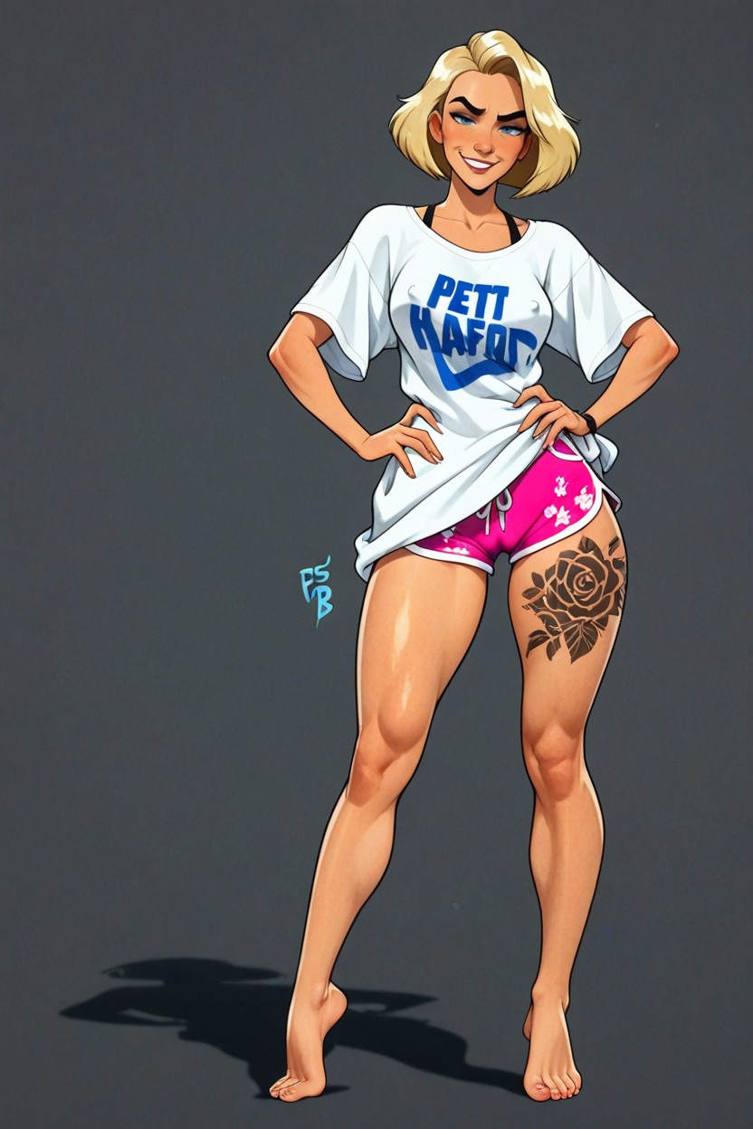 Simple Dark Grey Background, Petit Body, Body Hentai AI Porn