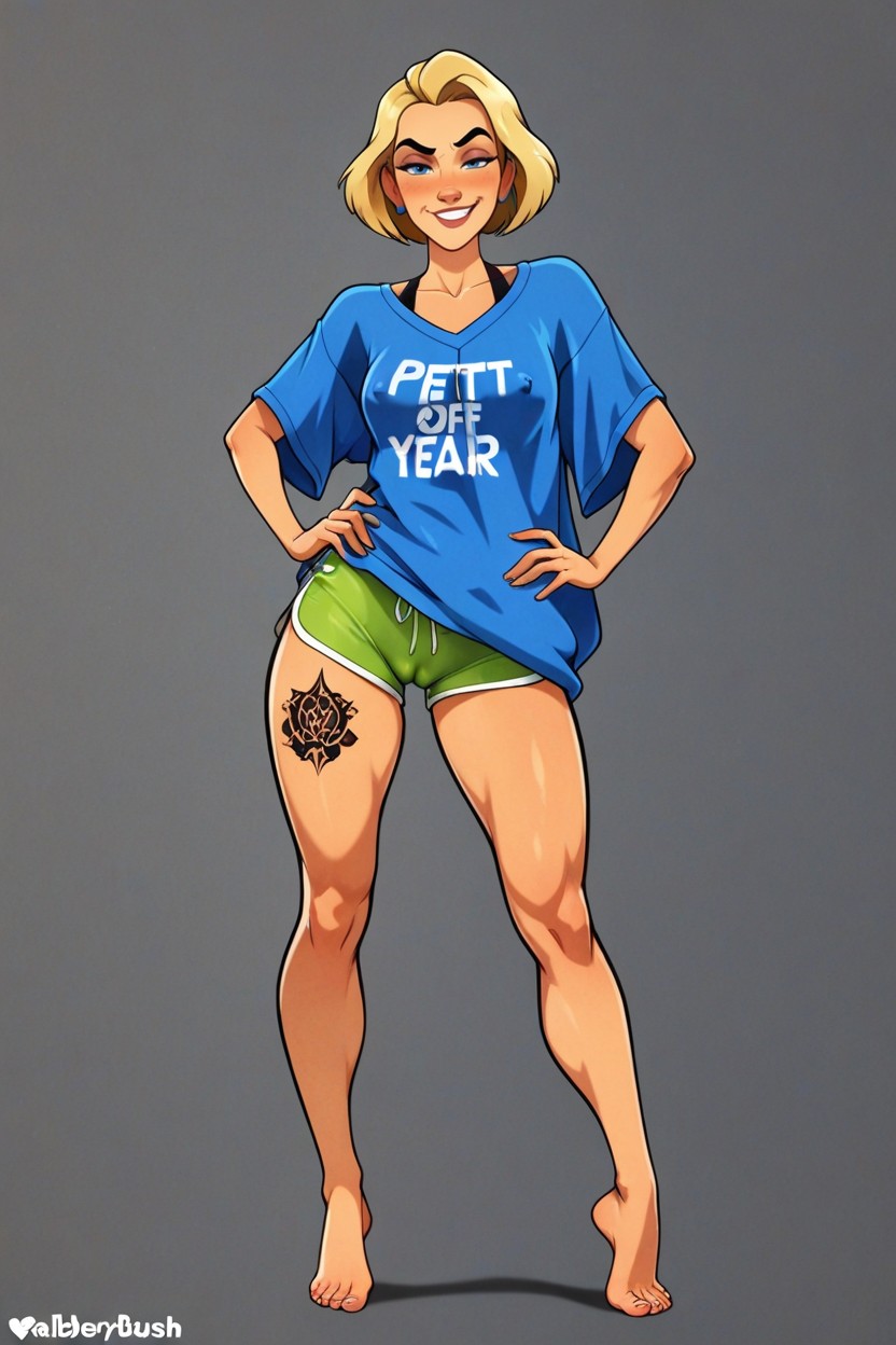 Pixar Style, Perky Breasts, Body Hentai AI Porn
