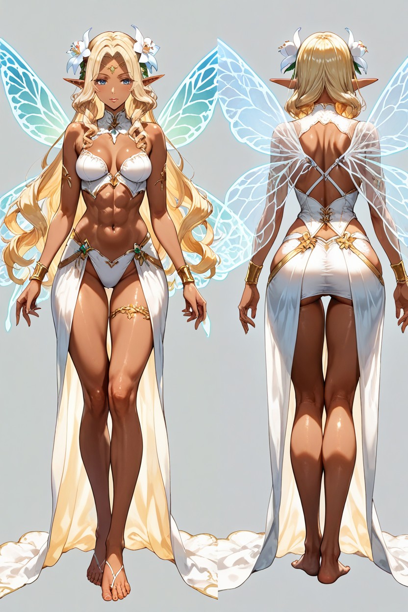 Character Action Sheet, Thigh Gap, Each Pose Unique Hentai AI Porn