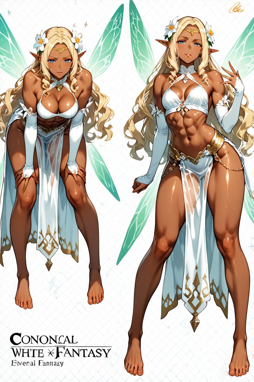 Bending Over, White Background, High Pose Diversity Hentai AI Porn