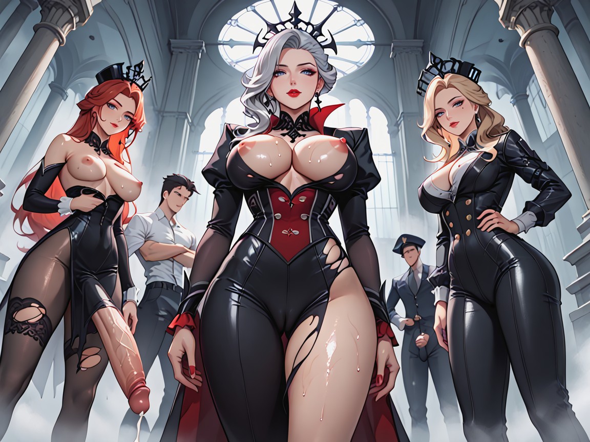 High Waist, Perfect View Of Boobs, Skinny Hentai AI Porn