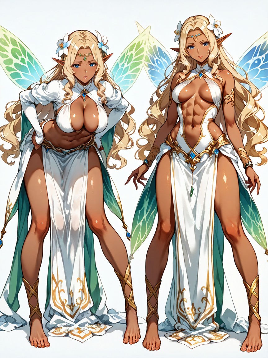 Bouncing Spherical Breast, Small Breasts, High Actions Poses Diversity Hentai AI Porn