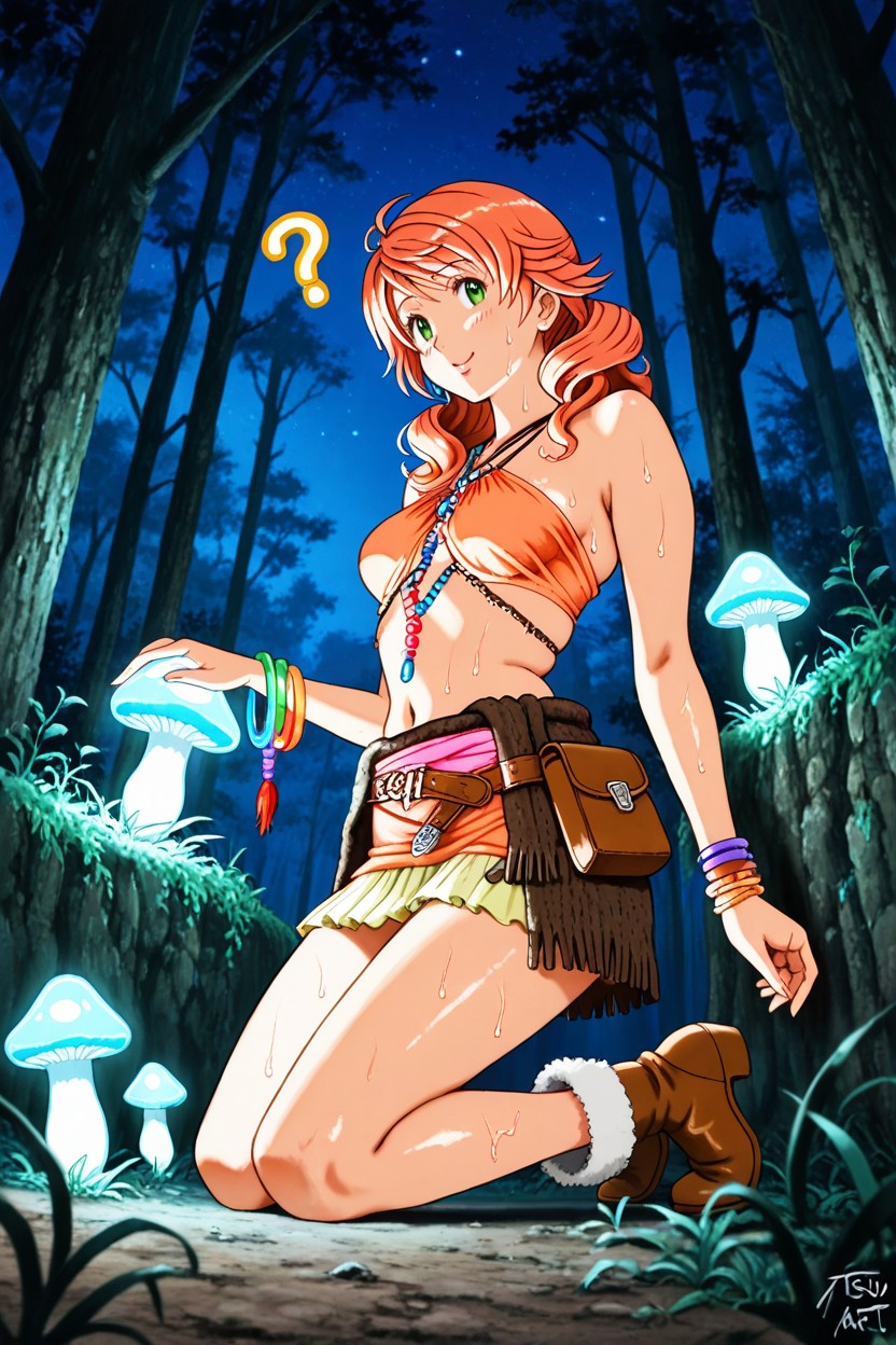 Curious Expression, Tetsuya Nomura Art Style, Mist Hentai IA
