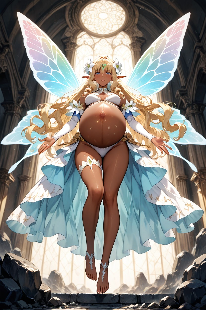Gold, Pregnant, Expressive Motions Hentai IA