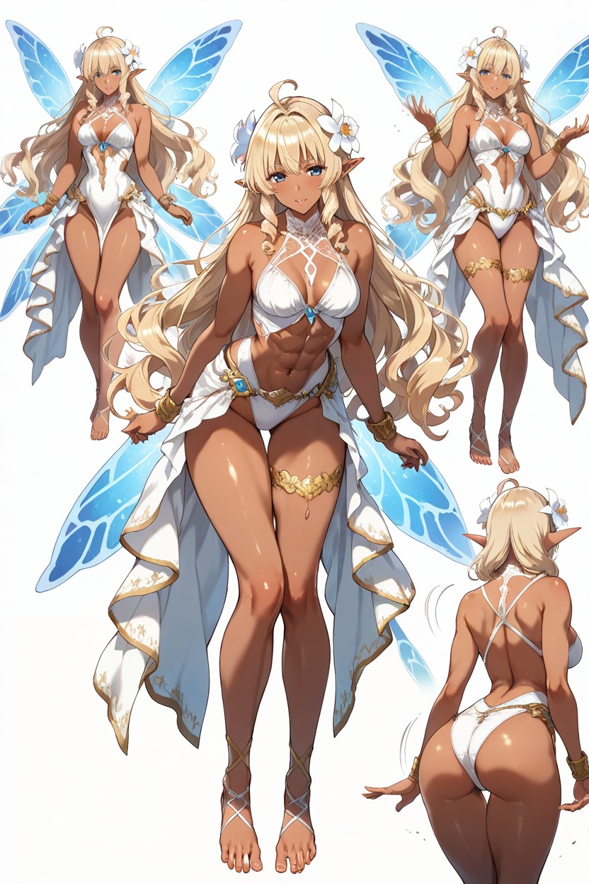 V-shaped Body, Multiple Views, Highly Varied Action Poses And Angles Hentai AI Porn