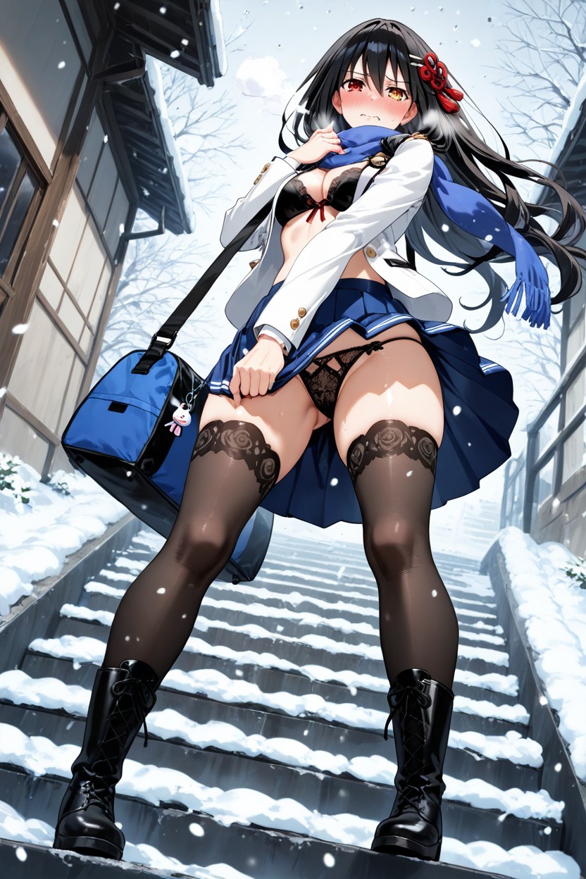 Crotch Focus, Keychain, Wind Blows Hentai AI Porn