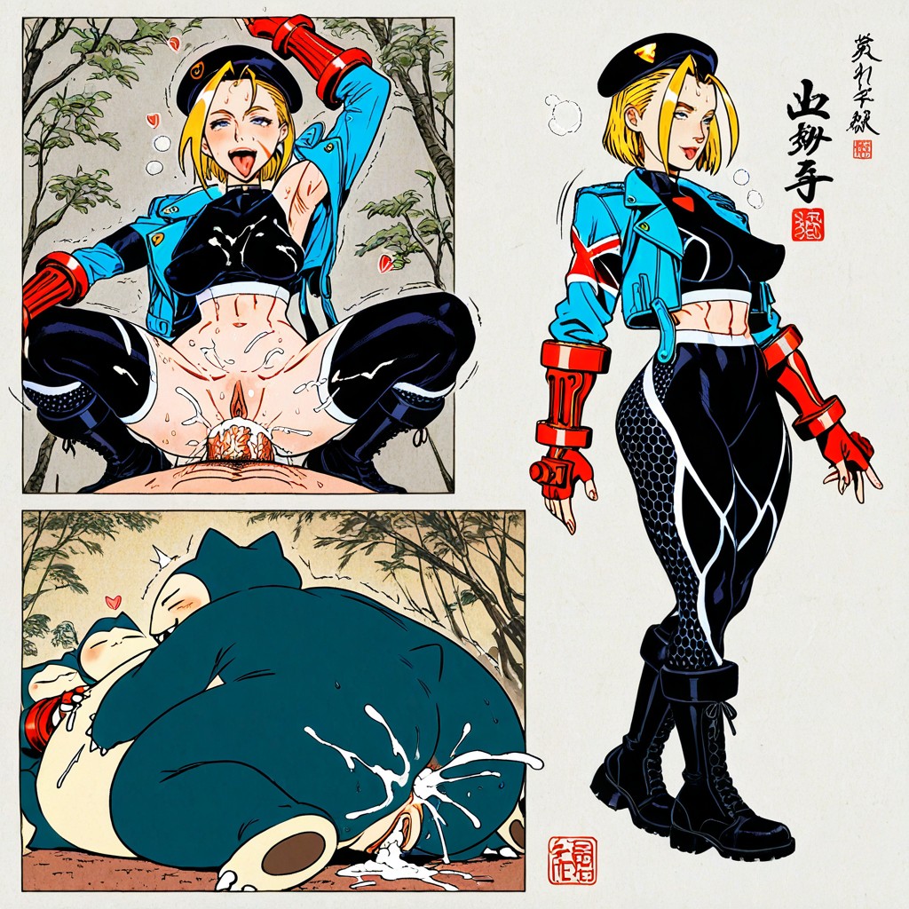 Cum On Body, Cammy From Sf, Leggings Hentai AI Porn