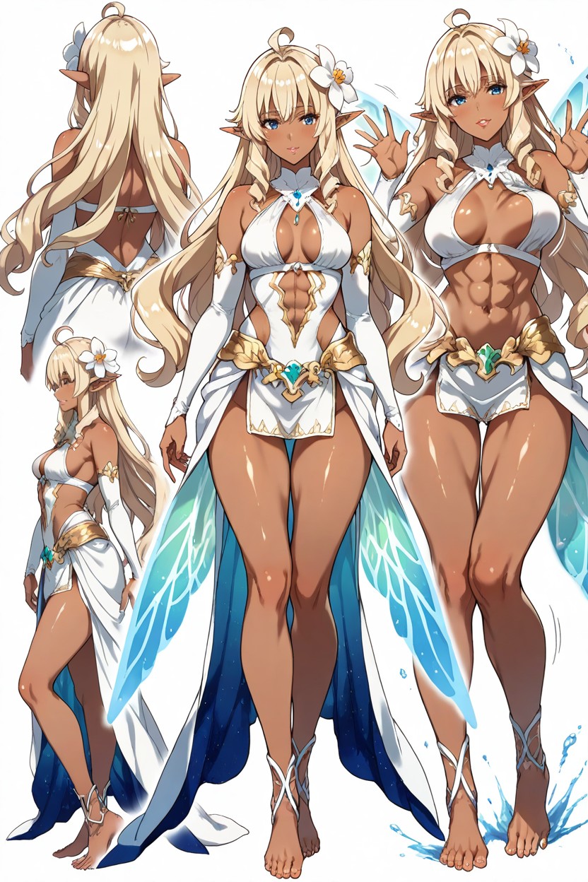 Character Action Sheet, Bouncing Spherical Breast, Fit Hentai AI Porn