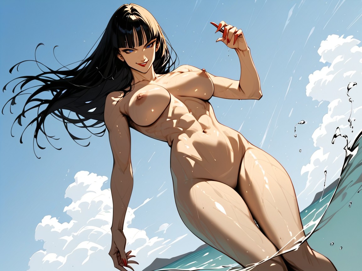 Rings, Long Length, Wind In Hair Hentai AI Porn