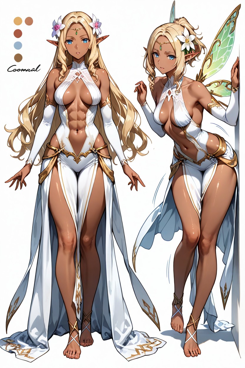Backlit, Hyper Reduced Ribcage And Thigh Thickness, Soft Reflections Hentai AI Porn