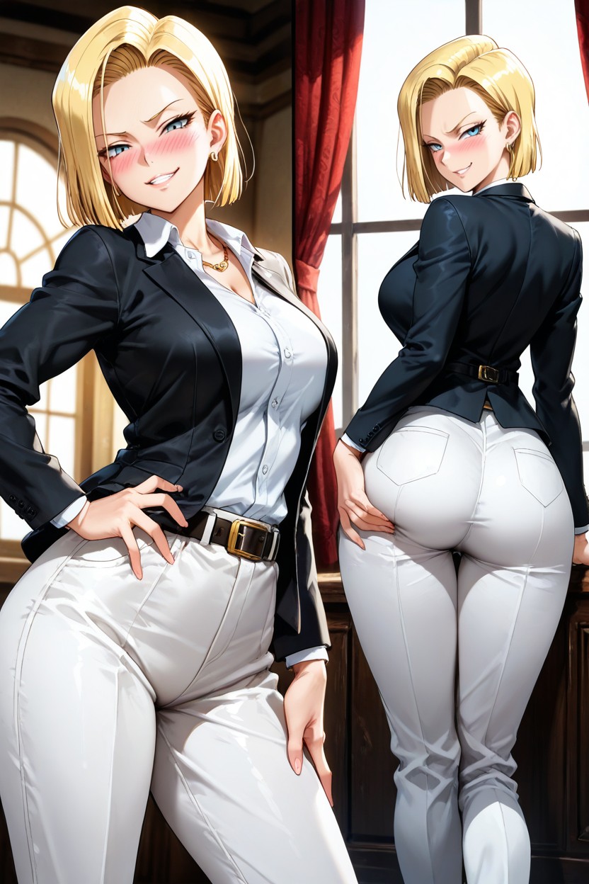 White Pants, Jacket, Suit Hentai AI Porn