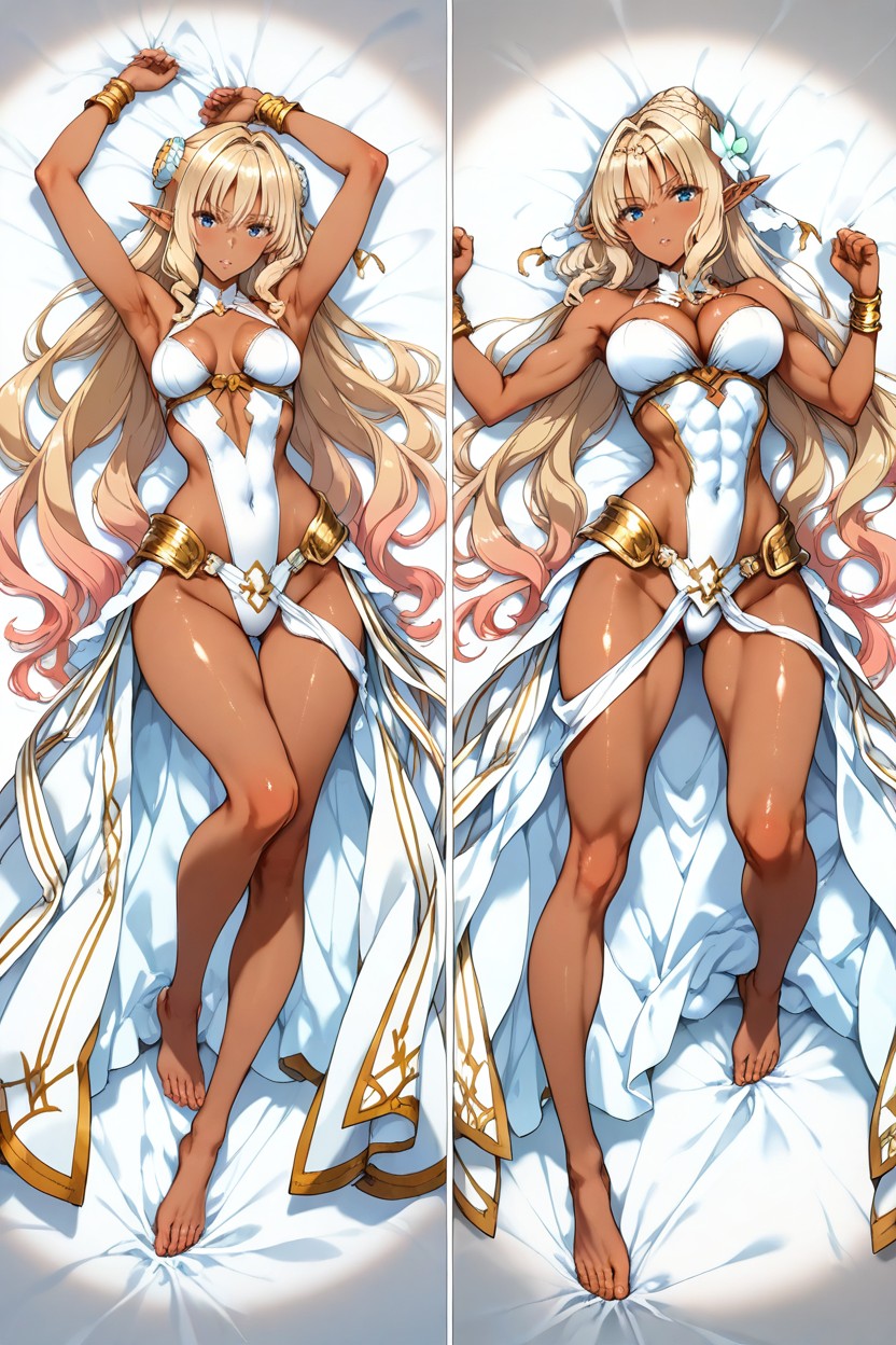 Muted Colors, V-shaped Body, Mid-air Motion Hentai AI Porn