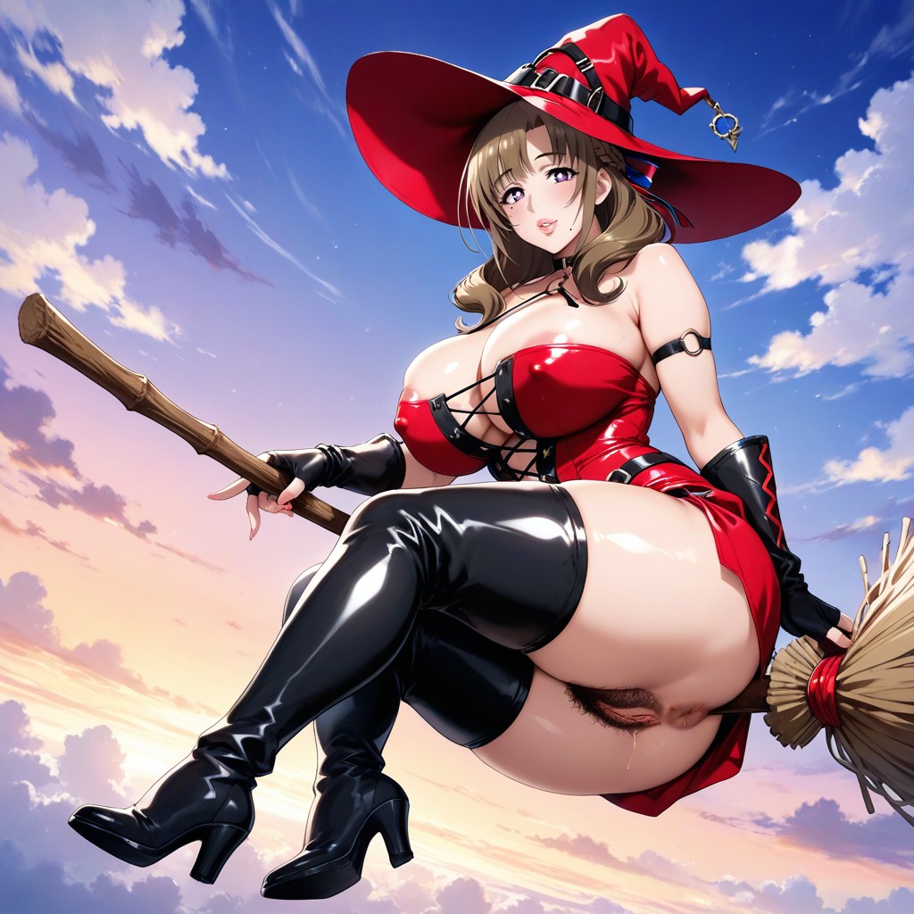 Perfect Fingers, Excessive Pubic Hair, Mole Hentai AI Porn