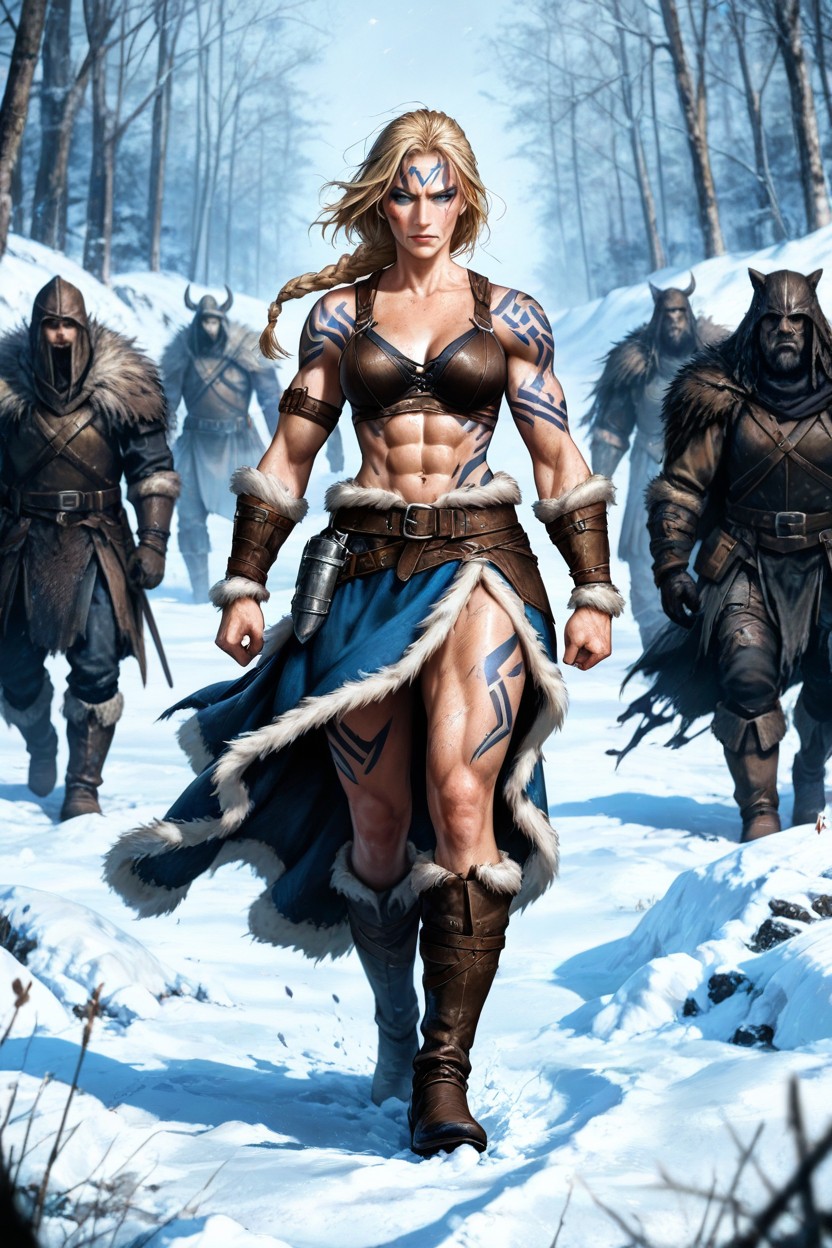 Battle-hardened, Fur, Long Hair Hentai AI Porn