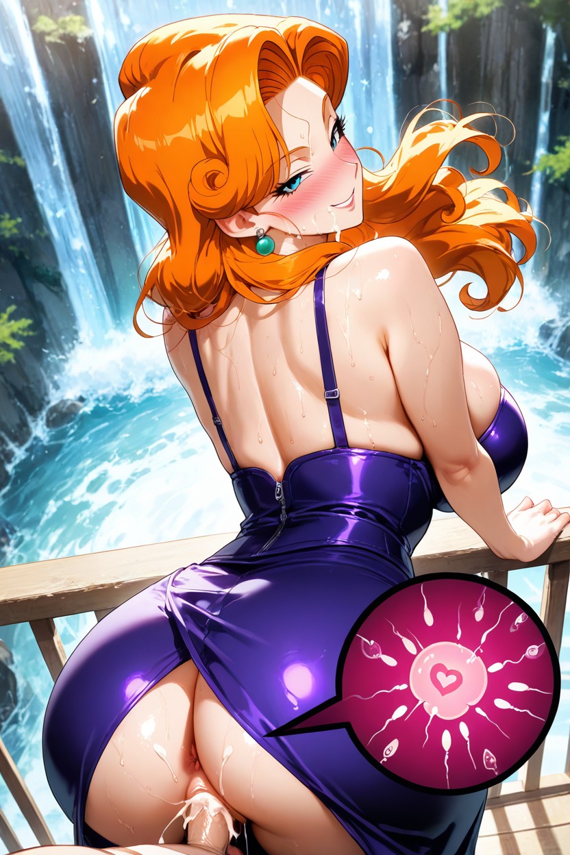 Soft Ass, Backlit, Detailed Ass Hentai AI Porn
