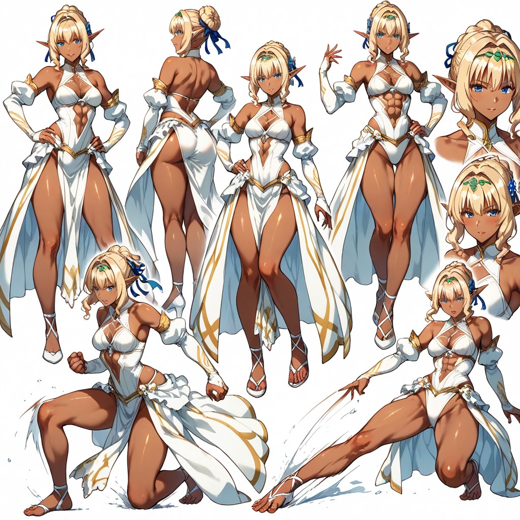 Backlit, Fit, Muted Colors Hentai AI Porn