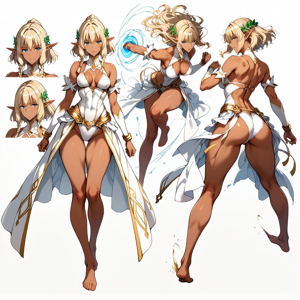 Multiple Angle Top Views, Bouncing Spherical Breast, Punching Hentai AI Porn