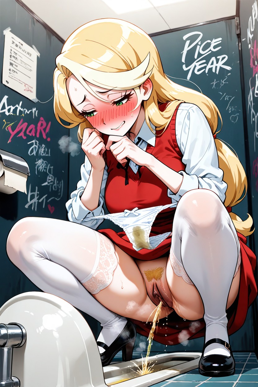 Looking Down, Gigantic Labia, Detailed Eyes Hentai AI Porn