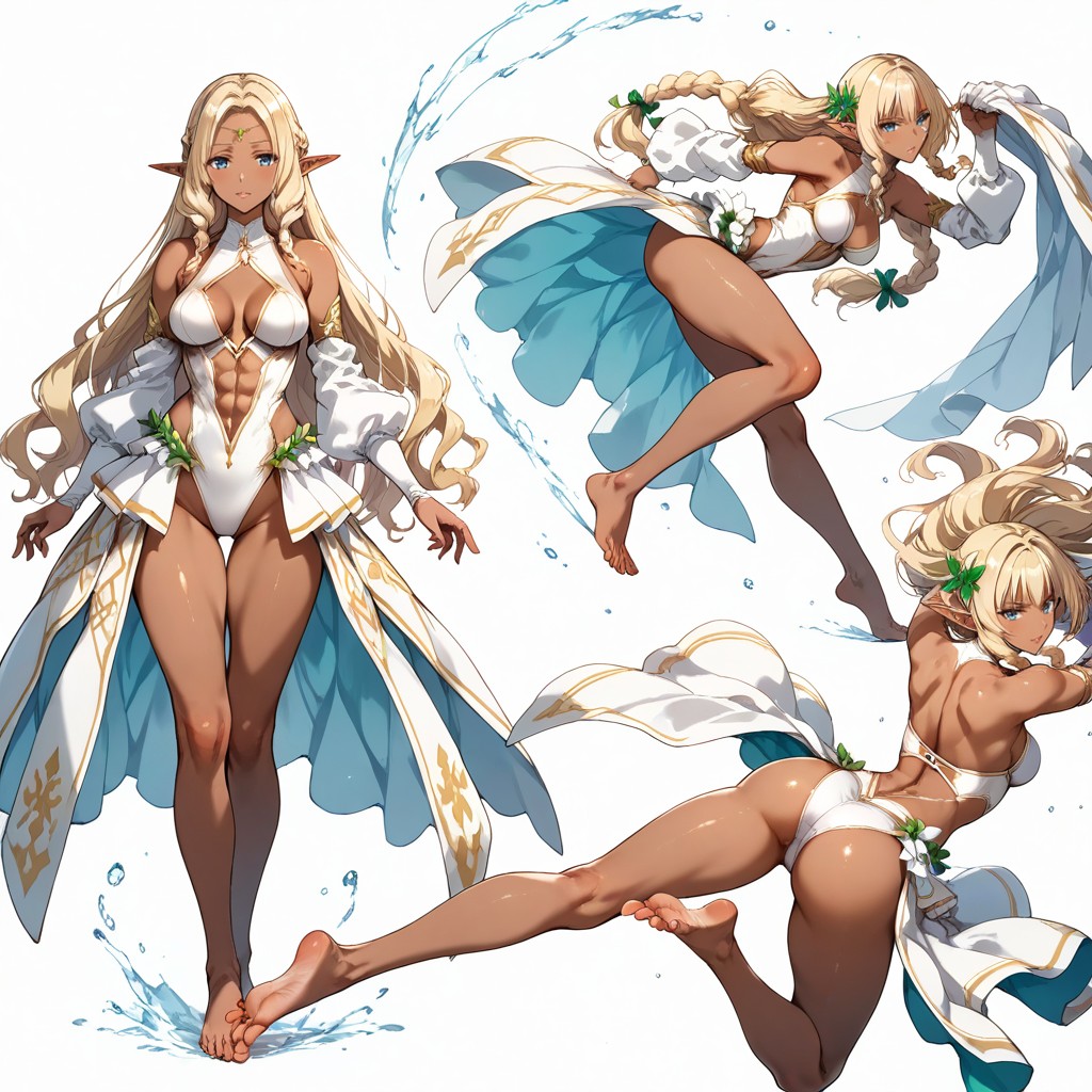 Head Follow Motion, V-shaped Body, Agressive Poses AI黃漫