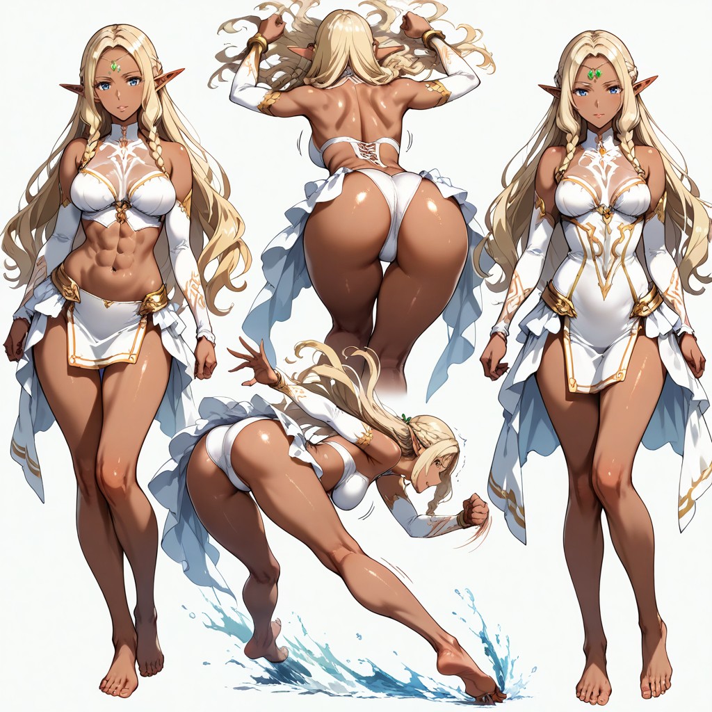 Endou Okito Art Style, Multiple Angle, Hyper Tall Woman Porno IA Hentai