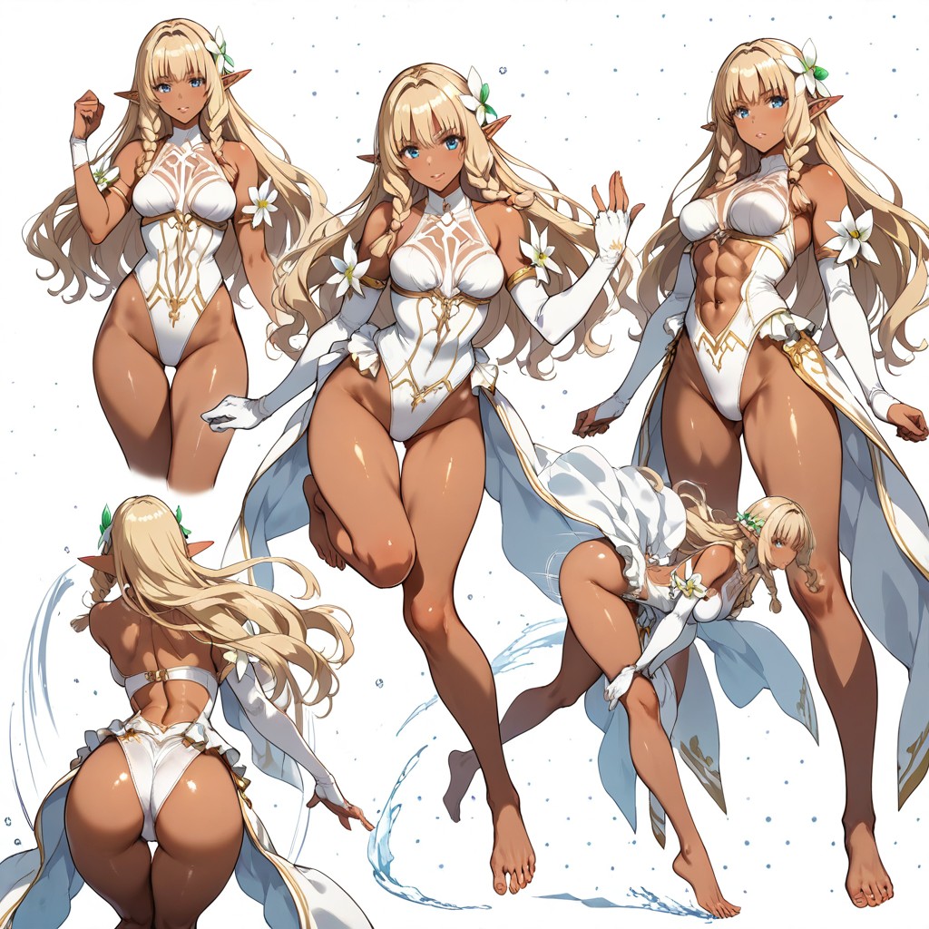 Character Action Sheet, 25+, Agressive Poses AI黃漫