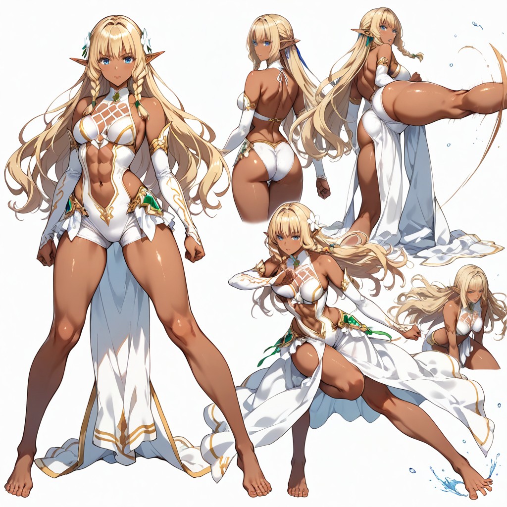 Panic, Violence, High Actions Poses Diversity Porno IA Hentai
