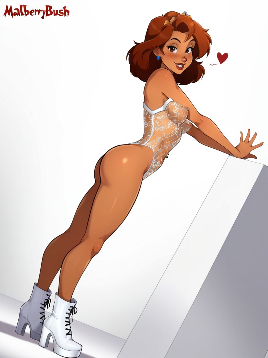 Disney Style, Dynamic Angle, Platform Stage 헨타이 AI 포르노