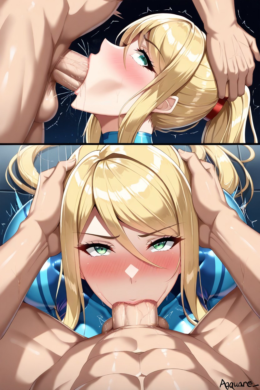 She Is Looking At The Viewer, Deep Deepthroat, Avergonzada Hentai IA