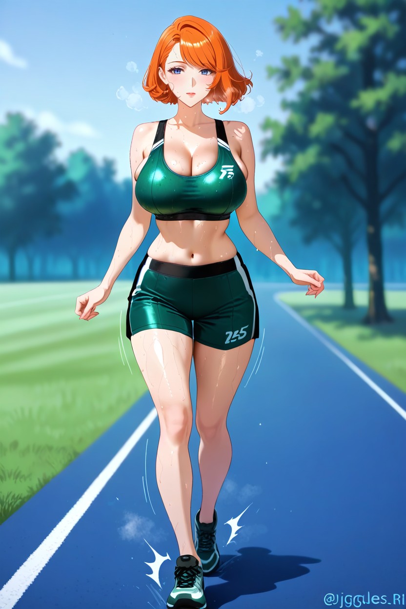 Park, Sport Bra, 25+ Porno IA Hentai