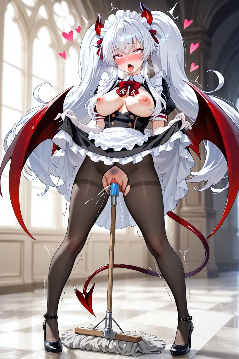 Grim Aloe, Heart Eyes, Black Pantyhose Porno IA Hentai