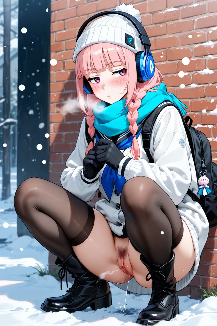 Hd, Embarrassed , Sitting Hentai AI Porn