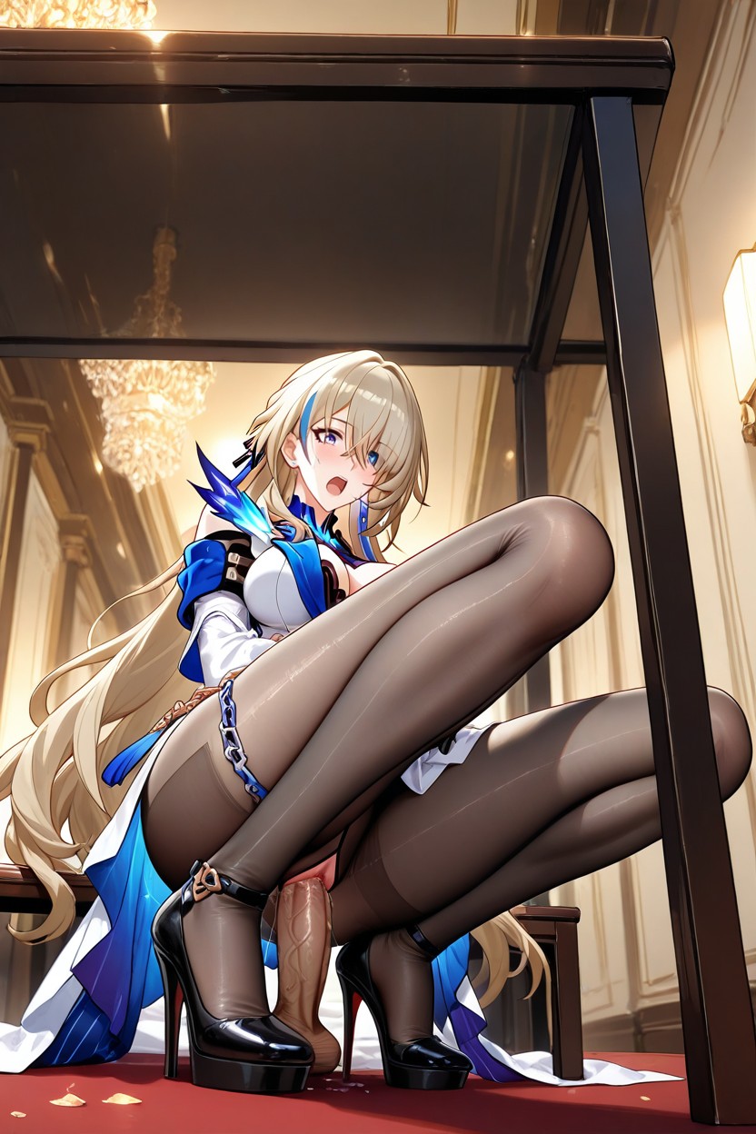 Full Body Image, Detailed Face, Perfectly Perky Breasts Hentai IA
