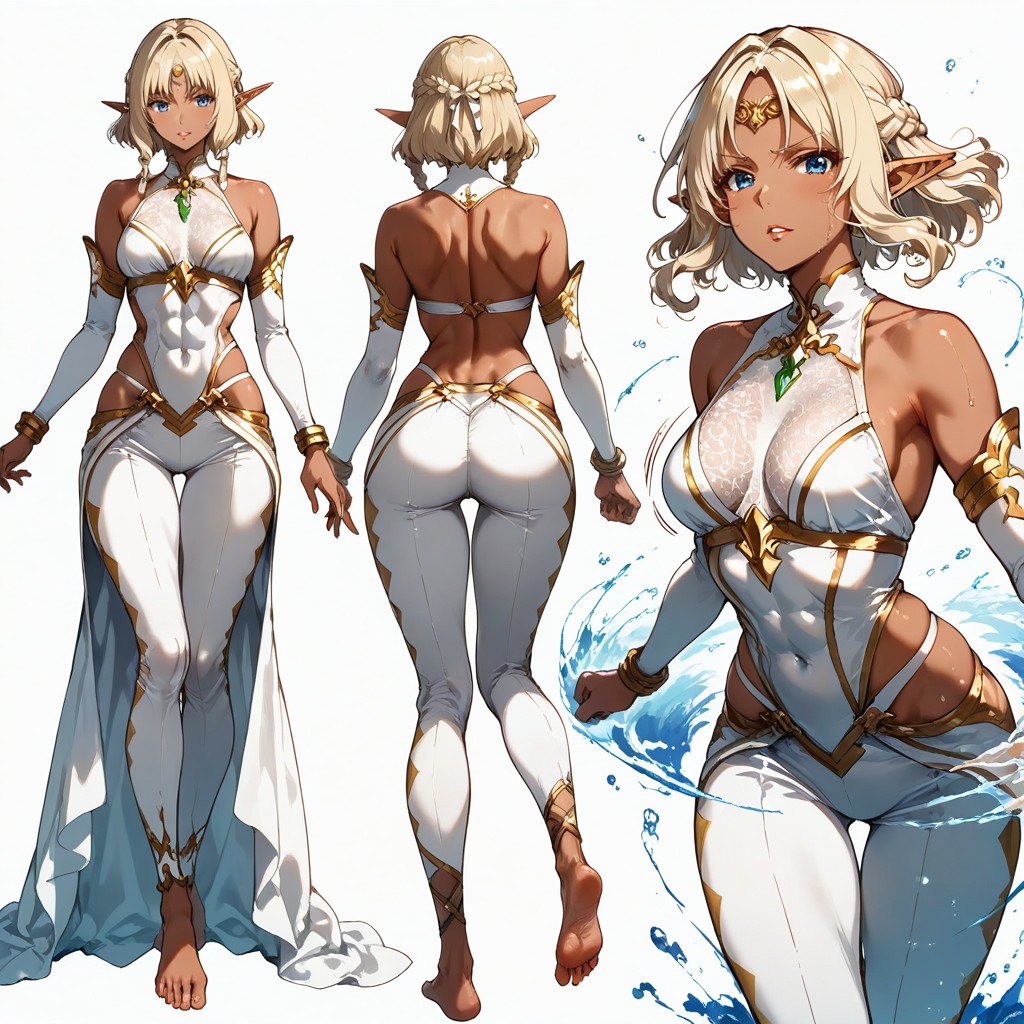 Dynamic Linework, Expressive Motion, Smooth Knees Hentai AI Porn