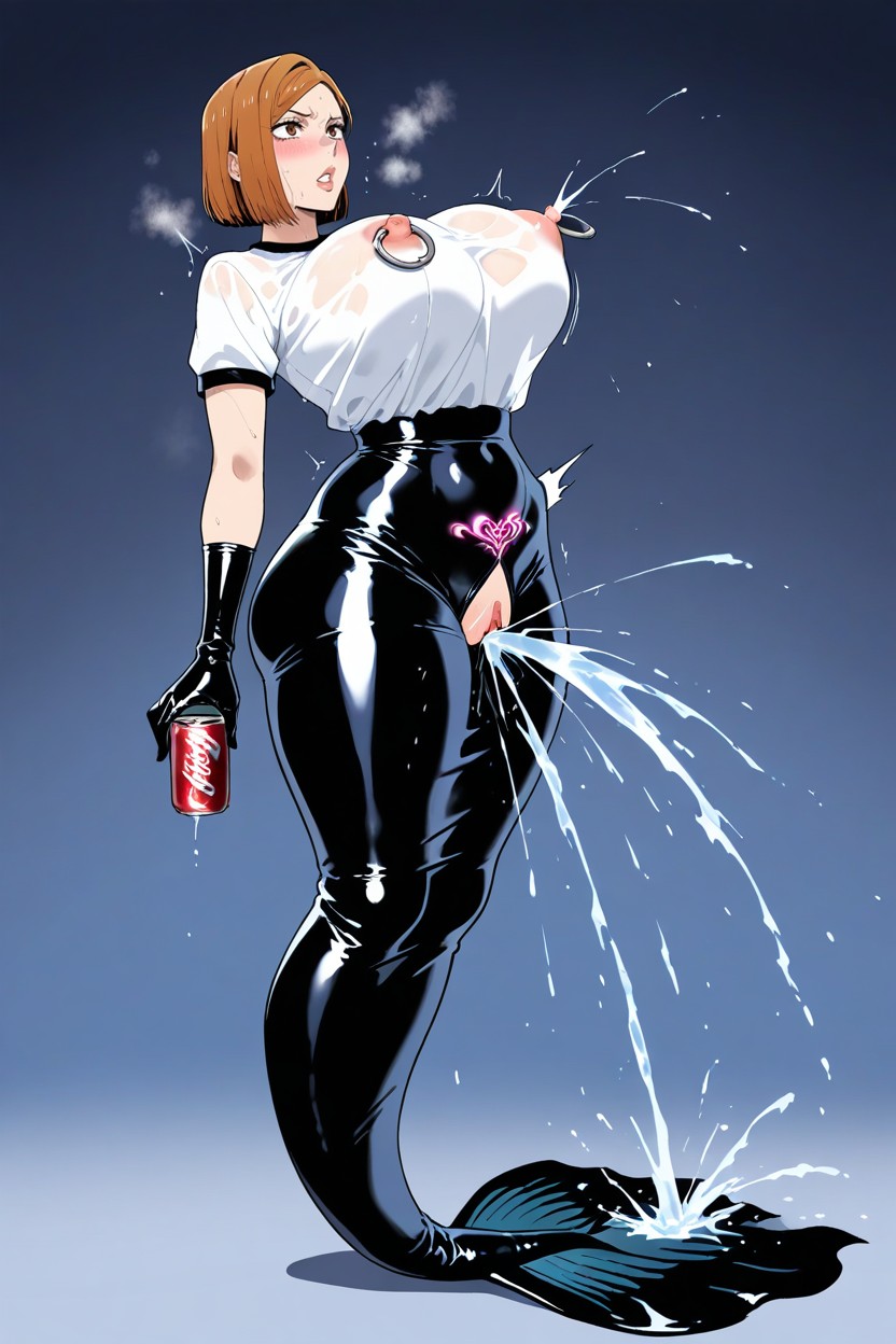 Uniforme De Gimnasia, Convulsed Squirting, Side View Hentai IA