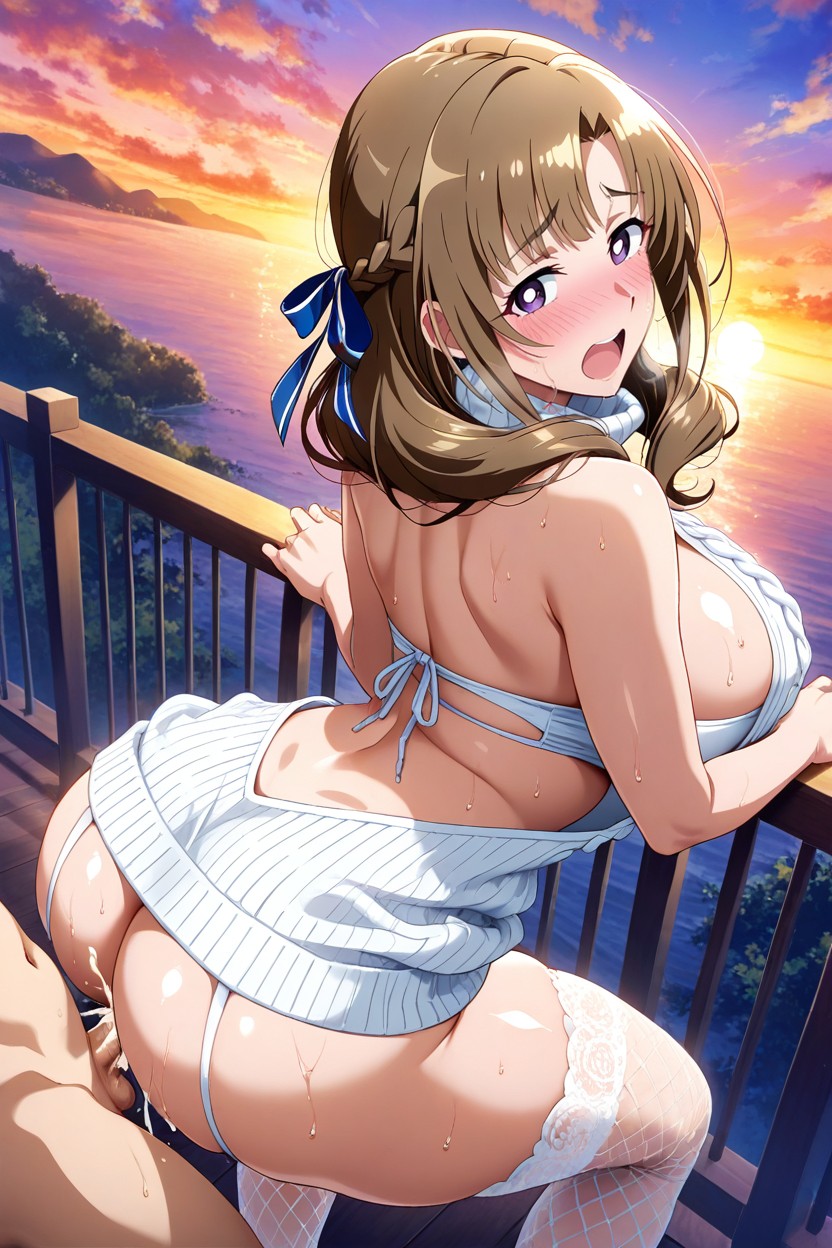 Blushing, Detailed Ass, Begging For More 헨타이 AI 포르노