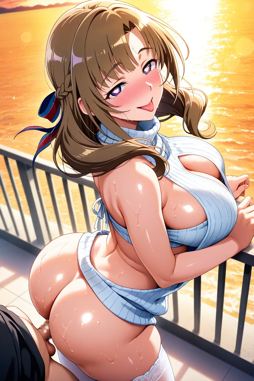 Perfect Big Ass, Luz Especular, Sweaty Hentai IA