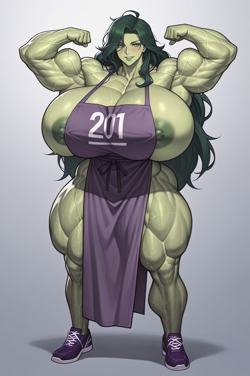 Green Eyes, 25+, Aereola Grande Hentai IA