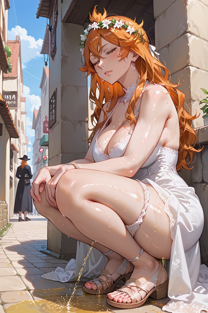 Looking Down, Shoes, Vagina Hentai AI Porn