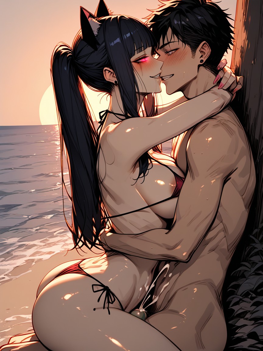Undressing, Beautiful Face, Pretty Face Hentai AI Porn